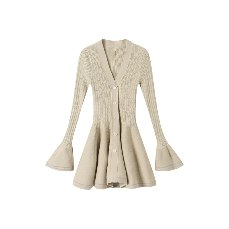 ANDREA MARTIN Long Sleeved Dress Women's-1