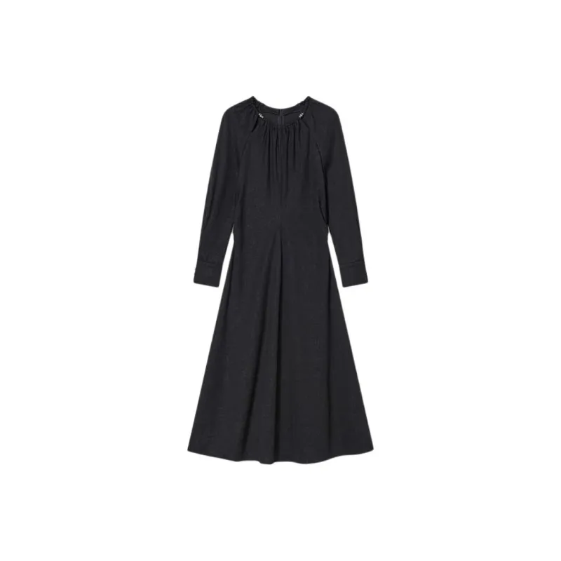 Goodland Long Sleeved Dresses Women's Black-0