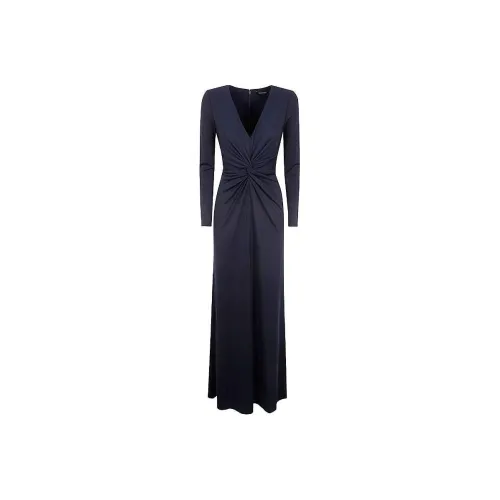 Ralph Lauren V Neck Stretched Gown