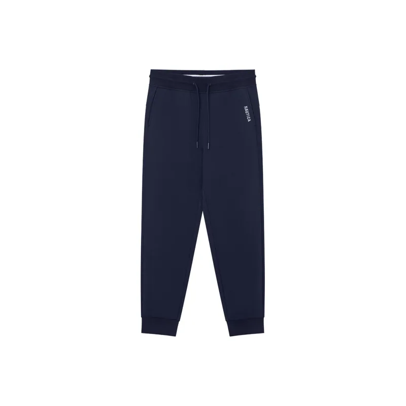 NAUTICA Knitted Sweatpants Women's Navy Blue-0