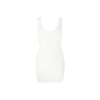 COPERNI Feather embellished Backless Minidress