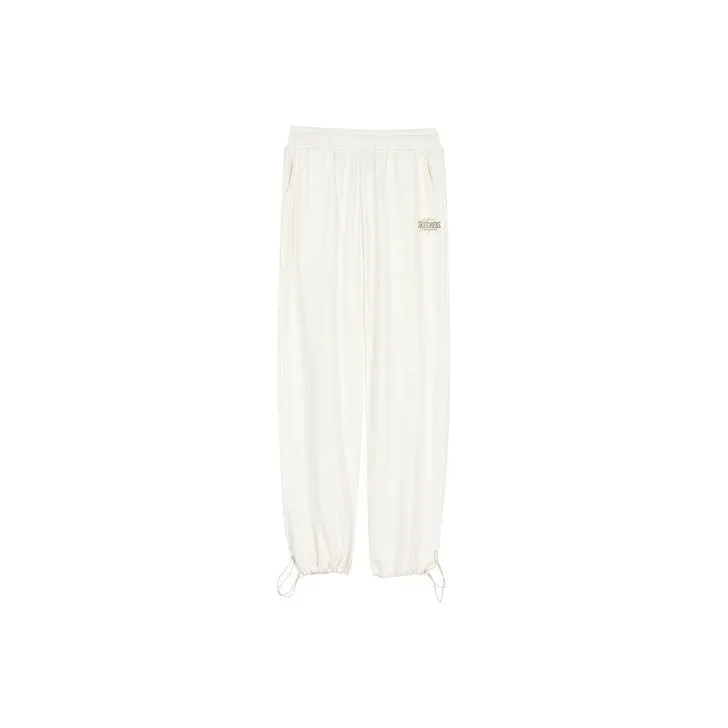 Skechers Knitted Sweatpants Women's Marshmallow White-0