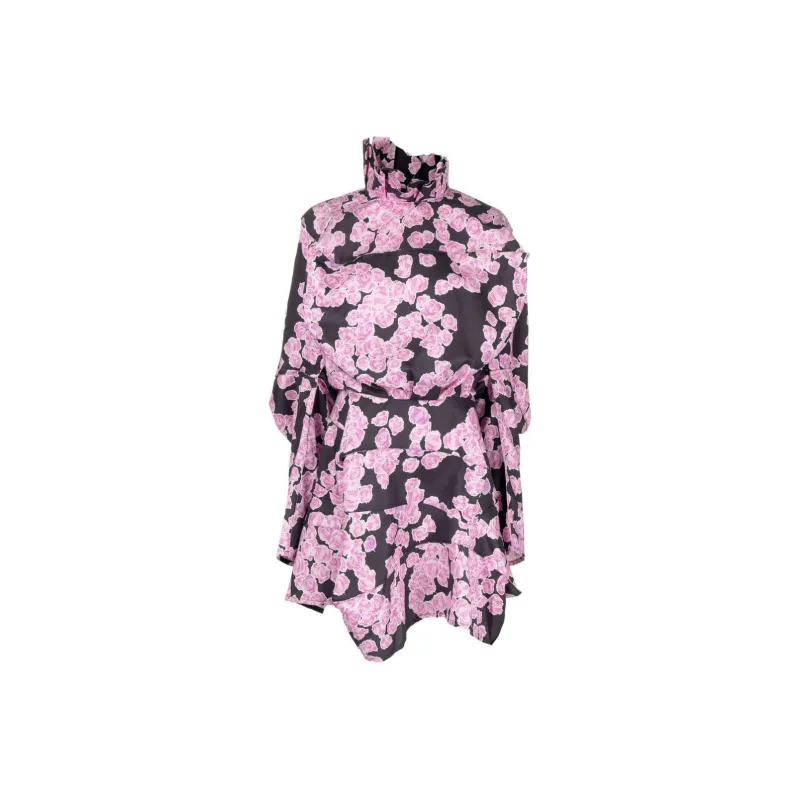 NATASHA ZINKO Floral print Box Shirt Dress-0