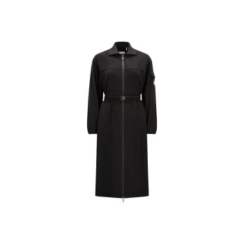 Moncler Satin Midi Dress