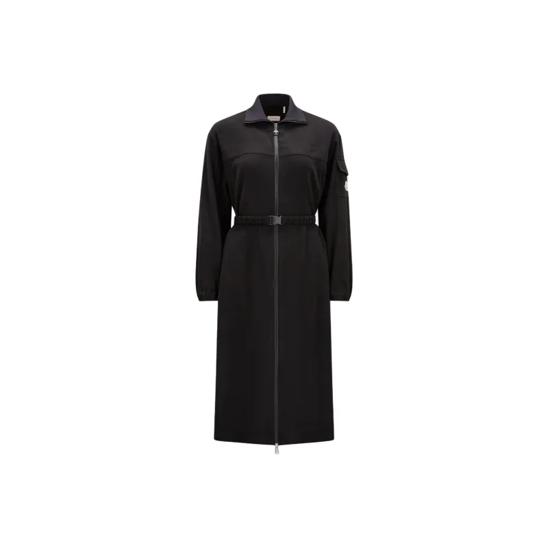 Moncler Satin Midi Dress-0