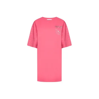 MOSCHINO Short-Sleeved Dresses Women's Pink