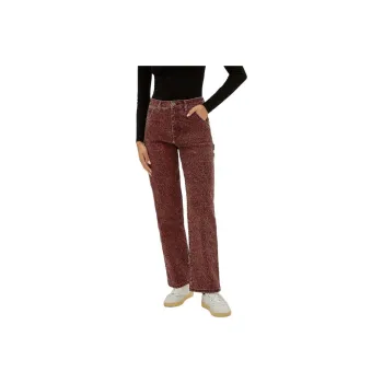 GUESS Originals Composition Print Carpenter Jeans Jeans Women's Deep Red