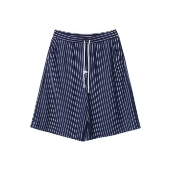 XII BASKET Casual Shorts Women's Navy Blue