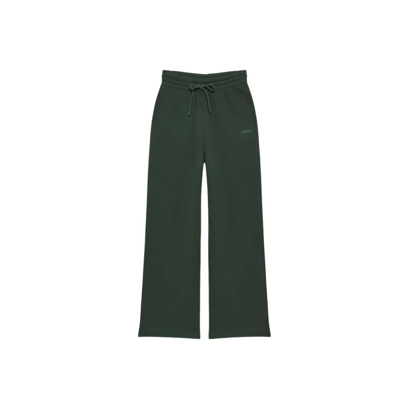 ARITZIA Sweatfleece Cozy Fleece Boyfriend Basi Wide Sweatpant Knitted Sports Pants Women's Scarab/Scarab Beetle-0