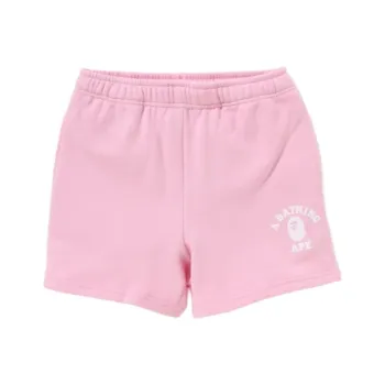A BATHING APE College Sweatshorts 'Pink'