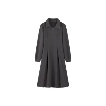 XWI Long Sleeved Dresses Women's Dark Gray
