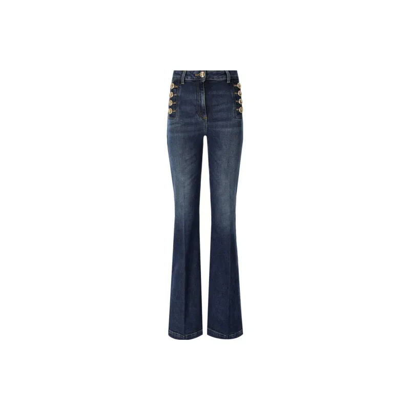 Elisabetta Franchi Bell-Bottom Jeans-0
