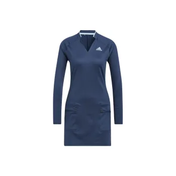 Adidas Long-Sleeved Dresses Women's Navy Blue