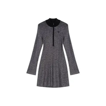 Maje Long Sleeved Dress Women's Black