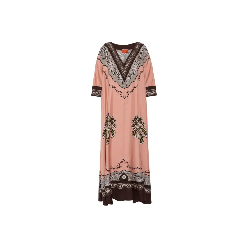 La DOUBLEJ. Muumuu Maxi Dress-0