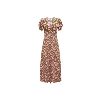 DVF Diane Von Furstenberg Margeaux Midi Dress
