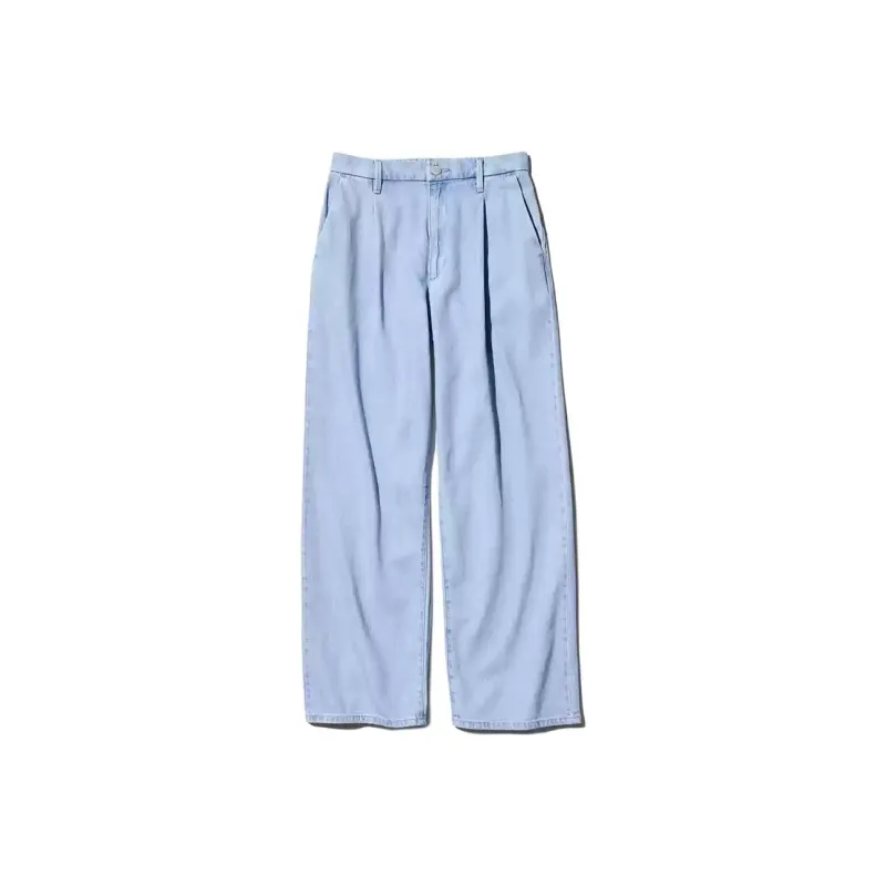 UNIQLO Denim Series Jeans Women's Pink/Blue-0