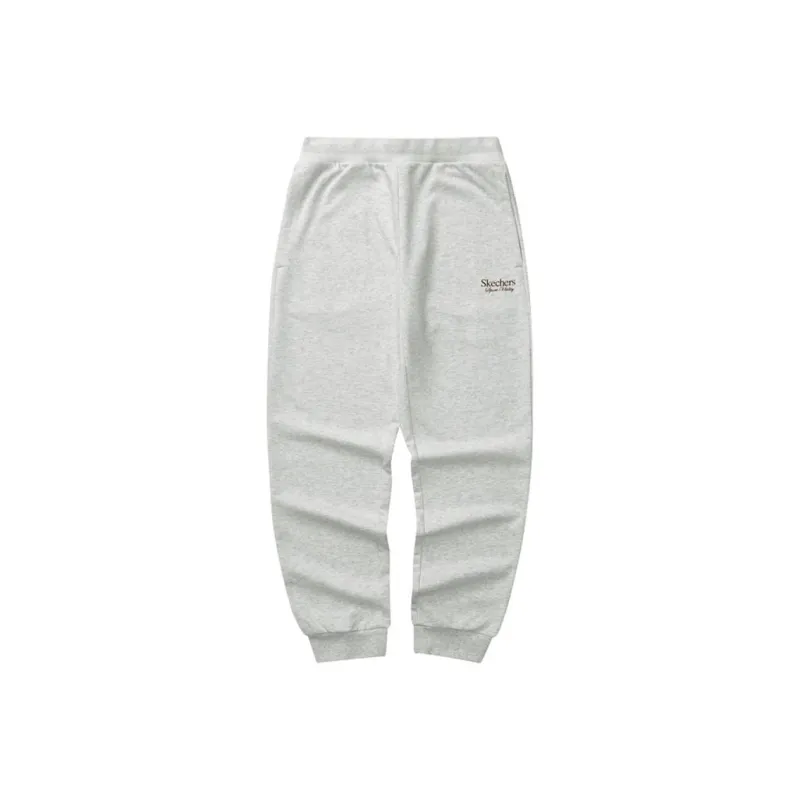 Skechers SS24 Knitted Sports Pants Women's Light Heather Gray-0