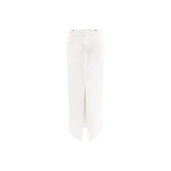 CLOSED Denim Long Skirts Women's White