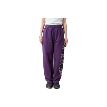 FREAK'S STORE Knitted Sweatpants Women's Purple