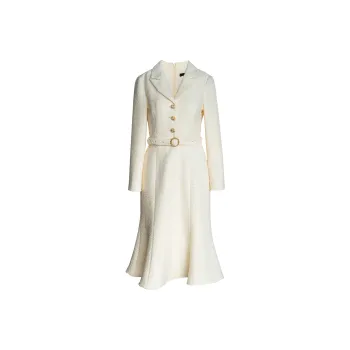 ROEYSHOUSE Long Sleeved Dresses Women's Ecru