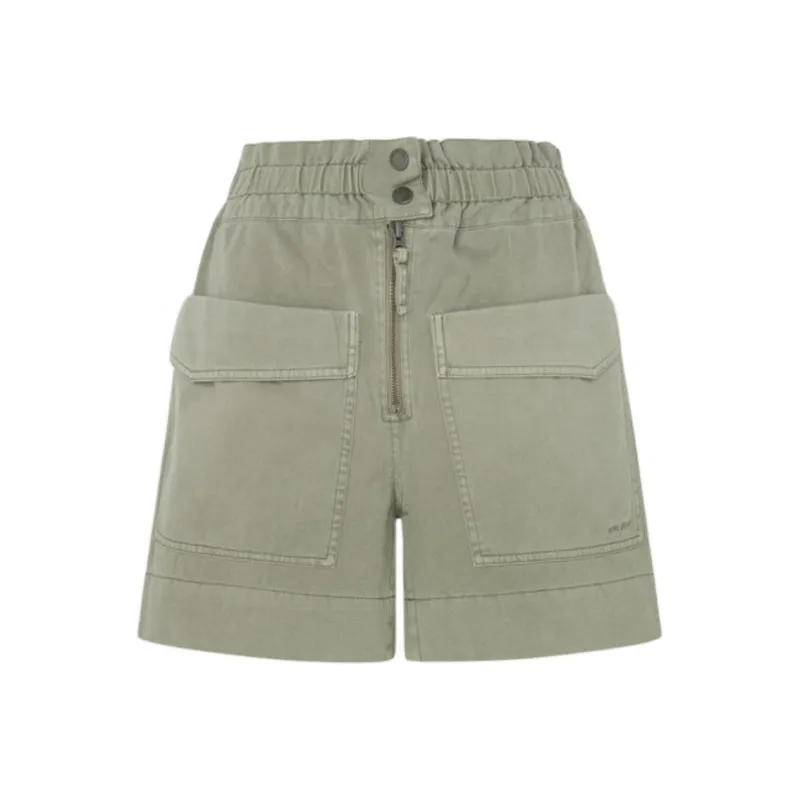 Pepe Jeans Casual Shorts Women's Green-0