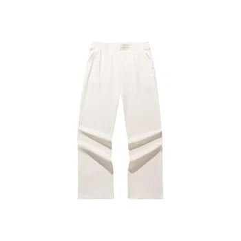 Anta Variety Training Collection Knitted Sports Pants Women's Vanilla Ecru