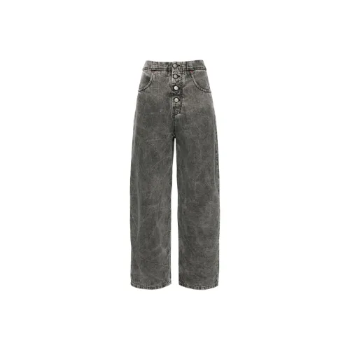 MM6 Maison Margiela High rise Cotton Boyfriend Jeans