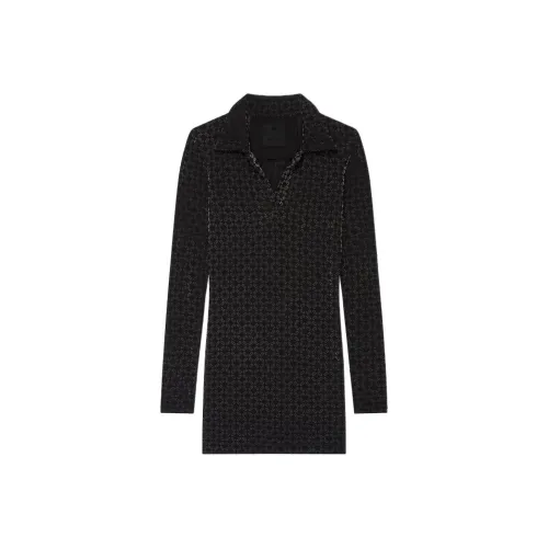 GIVENCHY FW24 Long-Sleeved Dresses Women's Black