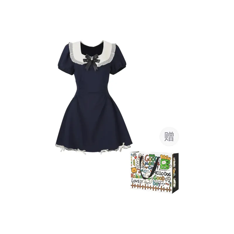 BVODE Short Sleeved Dress Women's-6