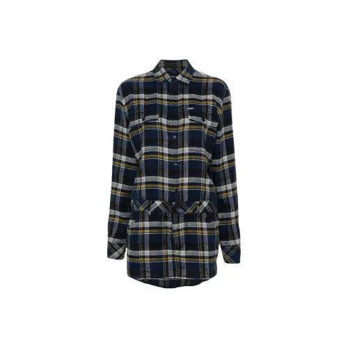 DSQUARED 2 Plaid check Mini Dress