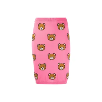 MOSCHINO Casual Short Skirts Women's Pink