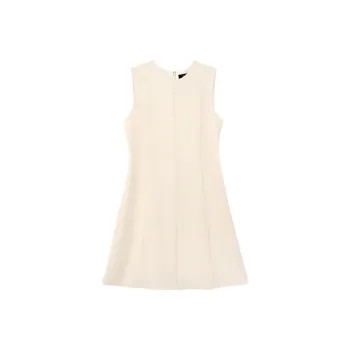 THEORY Sleeveless Dress Women's Antique White