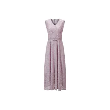 JZ Juzui Sleeveless Dress Women's Pink Purple