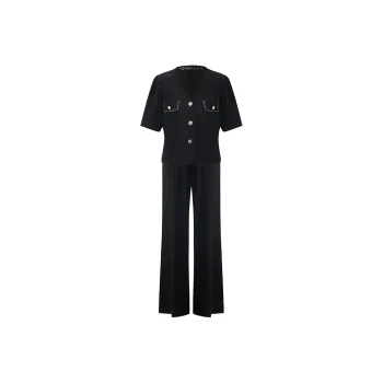 GOELIA Casual Suit Women's Black