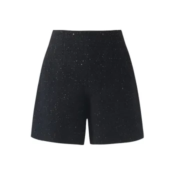 GOELIA Casual Shorts Women's Black