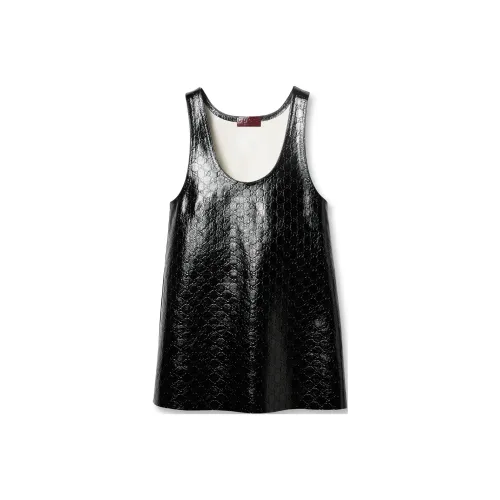 GUCCI SS24 Sleeveless Dress Women's Black