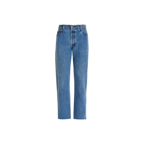 RE/DONE Faded Boyfriend Denim Jeans