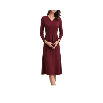 Mapping Long Sleeved Dresses Women's