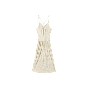 Adeworn Slip Dress Women's Khaki