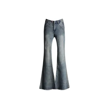 Wen Shan Bootcut Jeans Women's Millennium Blue