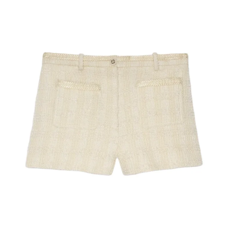 GUCCI Tweed Shorts-0