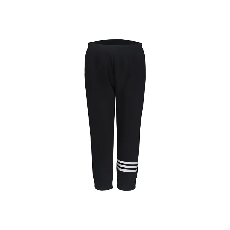 Adidas ID PILE CAPRI Knitted Sweatpants Women's Black-0