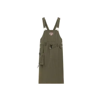 CHUU Long-Sleeved Dresses Women's Gray Green