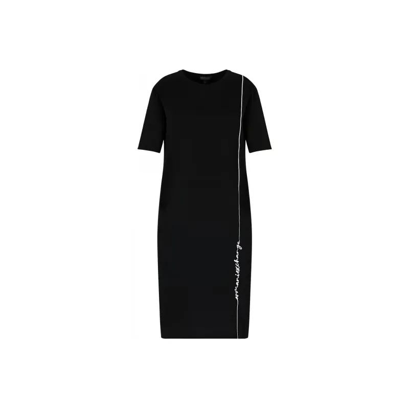 ARMANI EXCHANGE FW23 Short Sleeved Dresses Women's Black-0
