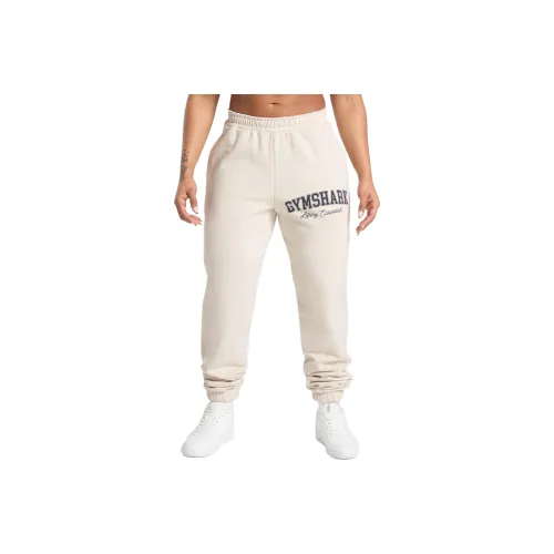 GYMSHARK Knitted Sweatpants Women's Oat White
