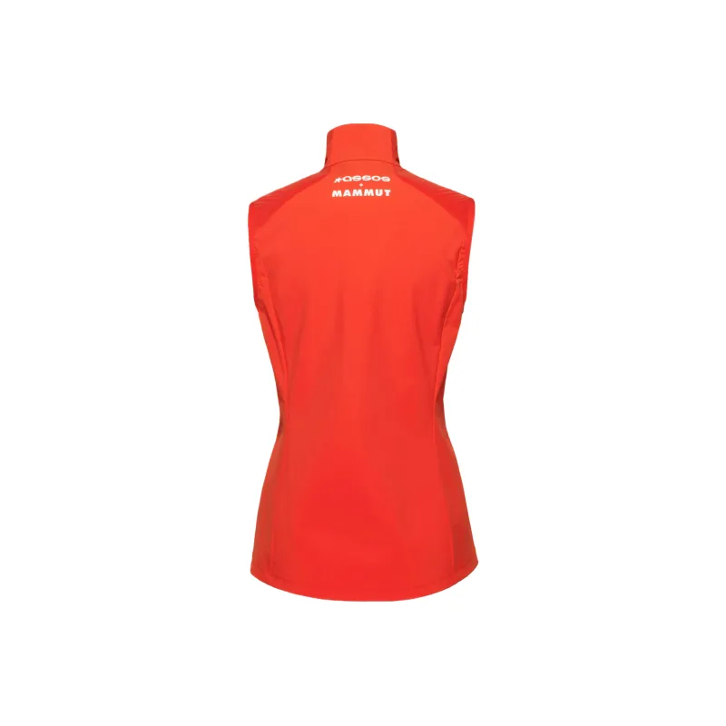 MAMMUT x Assos ML Hybrid Vest Women's Vest Women's Red-1