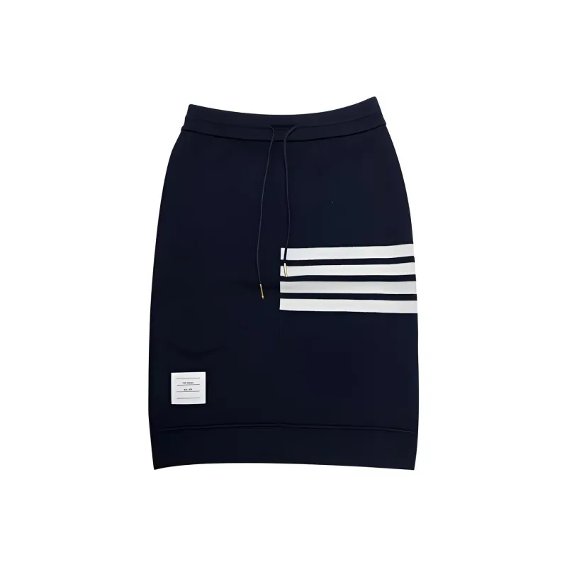THOM BROWNE Casual Long Skirts Women's Dark Blue-0