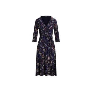 Polo Ralph Lauren Long Sleeved Dresses Women's Multicolor