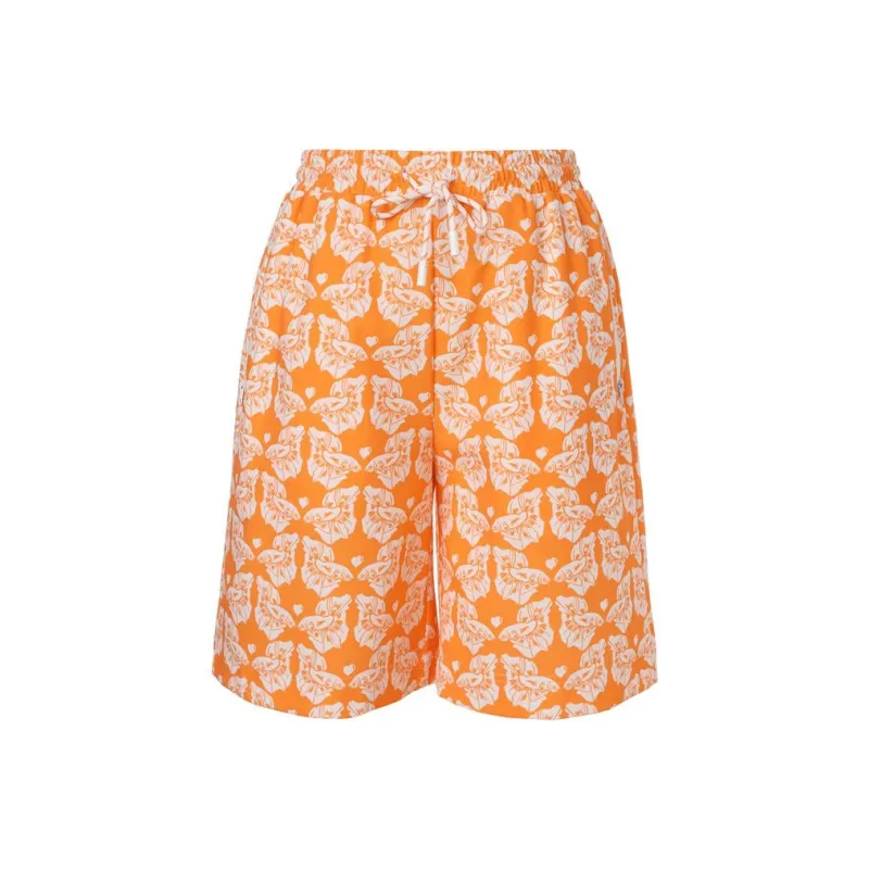 XII BASKET Casual Shorts Women's Orange Red-0